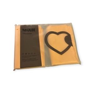 MIULEE Yellow Pillow Cover